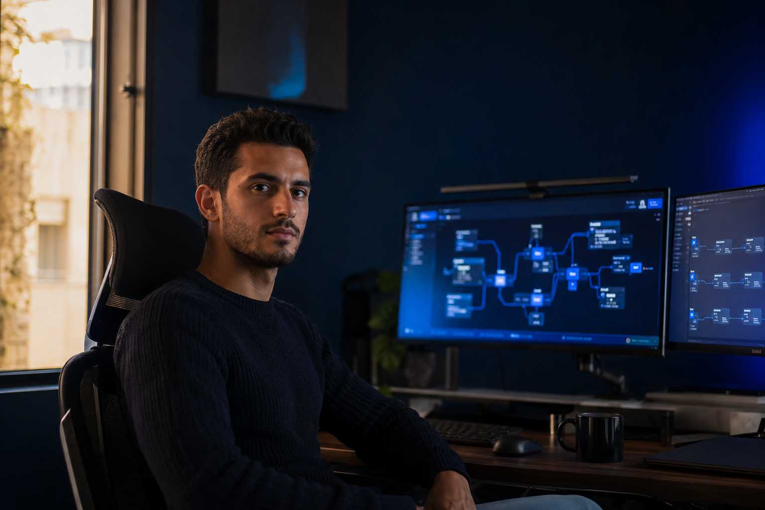 Shai Krief, fondateur de Flowly, consultant en automatisation IA pour PME francophones